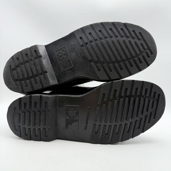 Dr. Martens Womens 1460 Mono Lace Up Boots US 10 EU 42 Black Smooth Leather NIB - Picture 12 of 14